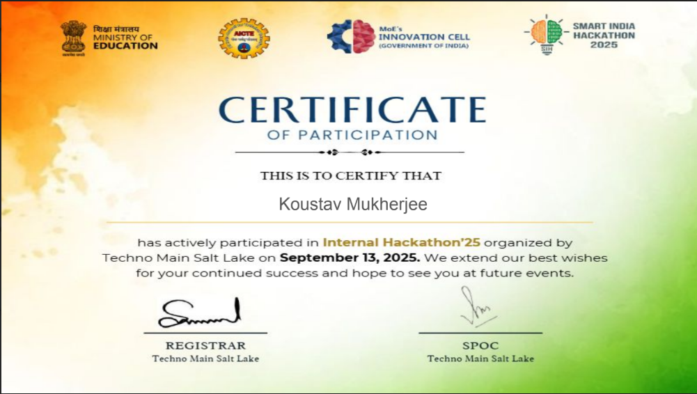 Smart India Hackathon 2025